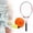 Red Racket 4pcs, variant on BAOSITY Solo Tennis Trainer Self Practice Ball with Elastic String Garden Solo Tennis Solo Training Device for Women Men Random Color 6pcs