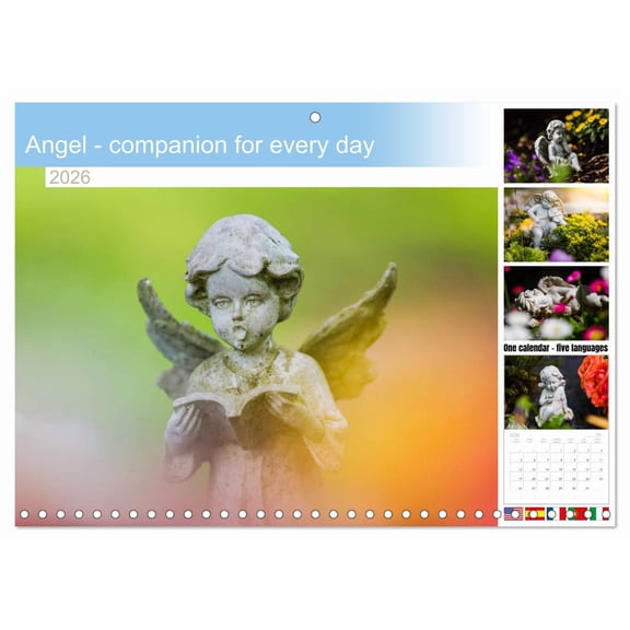 Angel - companion for every day (Monthly Wall Calendar 2026 11.7 x 16.5 (open)), CALVENDO 14 Month Calendar