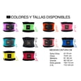 thumbnail image 2 of Faja para gym unisex POWER FIT cintura colombiana soporte lumbar LISO, 2 of 7
