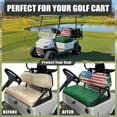 thumbnail image 5 of FUIALDOLG Golf Cart Seat Covers for Club Car Front and Rear Seat Cushion, USA Flag Golf Universal Fit for Women Men Ezgo Golfcart Accessories, Breathable & Easy to Clean, 5 of 8