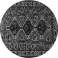 thumbnail image 1 of Ahgly Company Indoor Round Persian Gray Traditional Area Rugs, 7' Round, 1 of 1