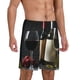 thumbnail image 2 of Fotbe Two Bottles Of Red And White Wine Pantalones Cortos de Pijama para Hombre, Ropa de Dormir, Pantalones de Pijama Cortos para Hombre-Medium, 2 of 6