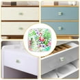 thumbnail image 5 of 4 Pieces Set Drawer Pulls Handle Square Wardrobe Cabinet Knobs with Stainless Steel Screws Furniture Kitchen Decor, 5 of 5