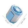 thumbnail image 2 of Great promotion! Waist-hanging Fan Outdoor Construction Portable Waist-clip Portable Fan To Cool Down USB High-speed Fan, 2 of 4