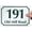Scallop, variant on 7 x 10 inch Custom Address Sign - Add House Number and Street Name (Dome Design), 40 mil Reflective Rustproof Aluminum With UV-Proof Overcoat, Choose Color