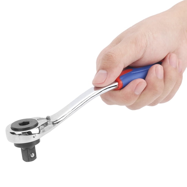 Ratcheting llave, acero cromado Vanadium Multifuncional 3/8 Pulgadas de combinación de combinación de trinquete para mantenimiento para electricistas para reparación