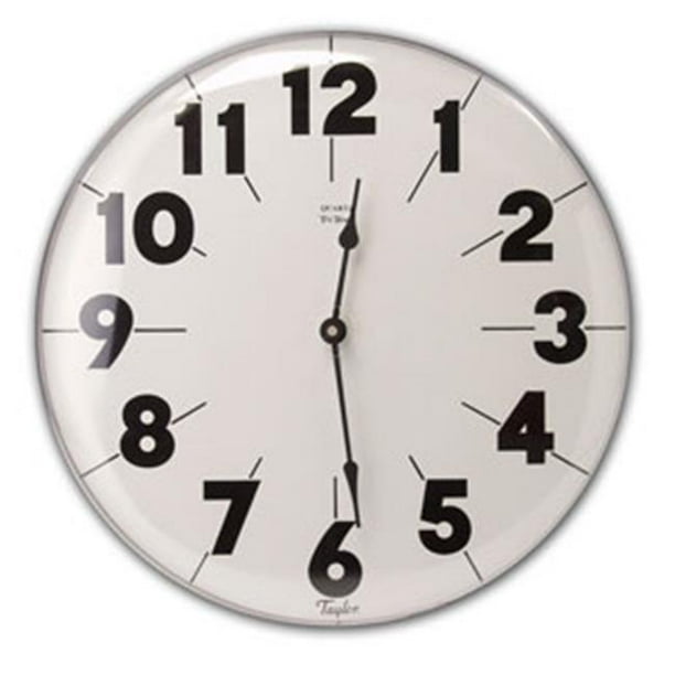 Taylor 18 in. Metal Patio Clock