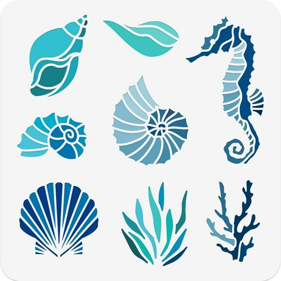 1 Sheet PET Hollow Out Drawing Painting Stencils for DIY Scrapbook oto Album Flower 300x300mm