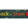 thumbnail image 4 of Colorful Chalk Style Back to School Banner Background Party Decorations Backdrop for Classroom Decor School Event Photo Props Welcome Party Supplies, 4 of 8