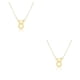 thumbnail image 2 of Guardurnaity Collar de amistad Regalo de amigos Ajustable Ins Color rápido Personalidad Ligero Accesorio de moda Tauro dorado oro tauro 2piezas Guardurnaity CBP198547, 2 of 6
