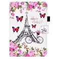 thumbnail image 2 of TECH CIRCLE for Apple iPad 10th Generation Case 10.9 Inch 2022, Colorful Painting Multi-Angle Viewing Folio Wallet Smart Cover with Auto Wake/Sleep for iPad 10th Gen 10.9" Case, Flower Tower, 2 of 11