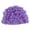 Purple, variant on Swim Cap Floral Petal Stylish Swimming Hat Bathing Caps for Women