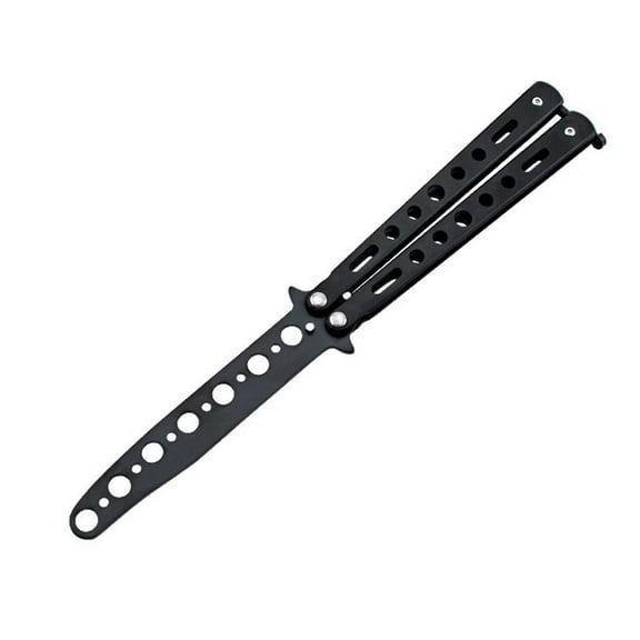 Dull Edge Butterfly Trainer Handle,Compact Tactical Training Gear for Outdoor,OEM Laser-Customized Dragon Engraving