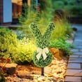 thumbnail image 3 of Yingyy Elegant Bow Rabbit Plug With charming simulated Lights For All Season Decor Or Gardens Garden Deco, 3 of 6