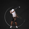thumbnail image 1 of Golf Swing Trainer, Aid Arm Waist Band, Elastic Resistance Rope, Belt Posture Motion Correction Practicing Training Waist Strip for Golfers, 1 of 8