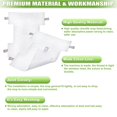 thumbnail image 4 of Paquete de 4 almohadillas para Shark de repuesto lavable de microfibra serie HV300 para aspiradora Shark Dust-Away Rocket Rotator Navigator Lift-Away Pro aspiradora ultraligera – Reemplazar parte # P2, 4 of 5