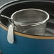 thumbnail image 3 of 4 Uds. Colador de Acero Inoxidable, Cesta Coladora para Alimentos, Cestas para Colador de Cocina, Olla Caliente, Coladores para Freír, Fideos para Servir, L, 3 of 8