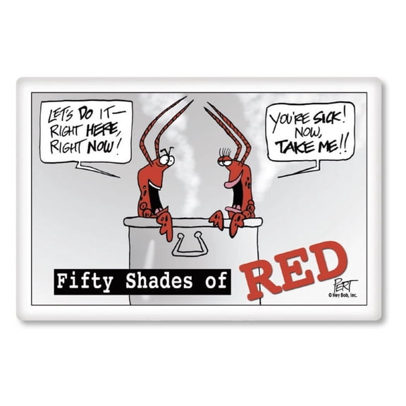 Fifty Shades Lobster Refrigerator Magnet