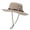 Khaki, variant on Iyufng Unisex Sun Hat Outdoor Hiking Bucket Hat with Adjustable Drawstring