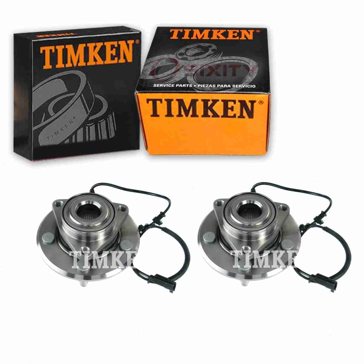 2 pc Timken HA590541 Wheel Bearing Hub Assembly for 20971868