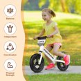 thumbnail image 7 of DOMQGA 12" Balance Bike for Kids,Adjustable Seat and Handlebar,No Pedal Balance Bicycle with Fender for Kids Ages 18 Months to 5 Years ,White, 7 of 7