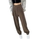 thumbnail image 5 of Pantalones de pierna ancha de traje para mujer, primavera y otoño, cintura alta, drapeados, sueltos, adelgazantes, pantalones casuales, rectos, pantalones largos con fregona, 5 of 5