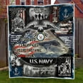 thumbnail image 5 of Flagwix 3 Pieces King Size Quilt Sets, US Navy Veteran Quilt Blanket I Regret Nothing BNL49Qv1, Bedspread Coverlets with 2 Pillow Shams for Bedroom, Home Decor - 91" x 102", 5 of 6