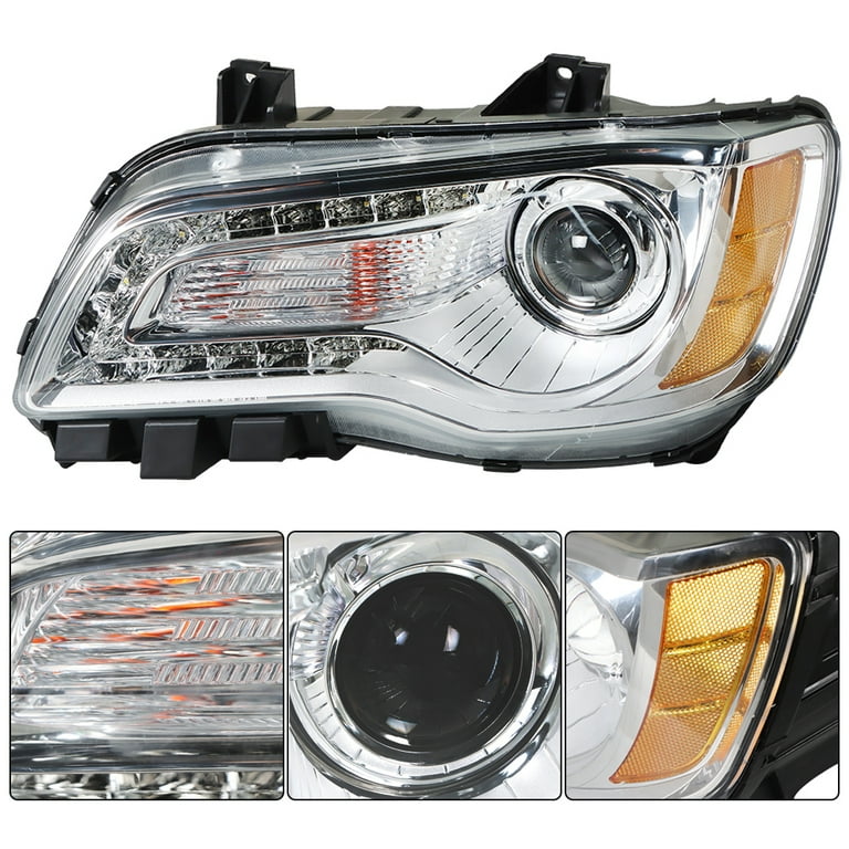 Genrics Headlight Assembly Replacement for 2011 2012 2013 2014