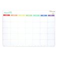 thumbnail image 1 of Planche à Effacer à Sec, Tableau Blanc Effaçable Calendrier Tableau Blanc Réutilisable Autocollant Pratique Animal et PP Matériel pour Restaurant pour la Maison, 1 of 8