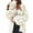 White, variant on Verugu Sweaters for Women, Plus Size Winter Warm Cardigan Sweaters, Women Cardigan Sweaters Coats Cardigan Solid Medium And Long Term Outwear Long Sleeve Coat Gray L