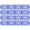 thumbnail image 1 of Ahgly Company Machine Washable Indoor Rectangle Transitional Light Slate Blue Area Rugs, 2' x 3', 1 of 7