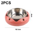 thumbnail image 2 of Pack de cuencos para perros de acero inoxidable, cuencos para comida y agua para perros y gatos antideslizantes para mascotas MFZFUKR BST3009060-3, 2 of 5