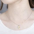 thumbnail image 3 of Collar Mujer - Collar Gato Cobre con Baño de oro 18K - Joyería para mujer Fina - Cadena Veneciana - Collar de Luna - Plata 925 Mujer - Incluye Caja para Regalo (Plata) GOLD SHIELD Joyeria plata 925 / Collar gato plata 925 o cobre / Cadena veneciana, 3 of 4