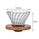 thumbnail image 3 of Taza de café perfecl de vidrio portátil con filtro de café, 3 of 7