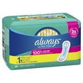thumbnail image 2 of Always Ultra Thin Daytime Pads with Wings, Size 1, Regular, Unscented, 26 Count, 2 of 3