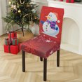 thumbnail image 4 of Puntoco Liquidación De Adornos Decorativos Navideños Fundas Para Sillas De Comedor Navideñas Fundas Protectoras Elásticas Para Sillas Navideñas Fundas Lavables Para Sillas De Cocina Para Comedor Decor, 4 of 6