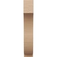 thumbnail image 2 of 6"W x 12"D x 36"H Thin Van Buren Rough Cedar Woodgrain TimberThane Corbel, Primed Tan, 2 of 6