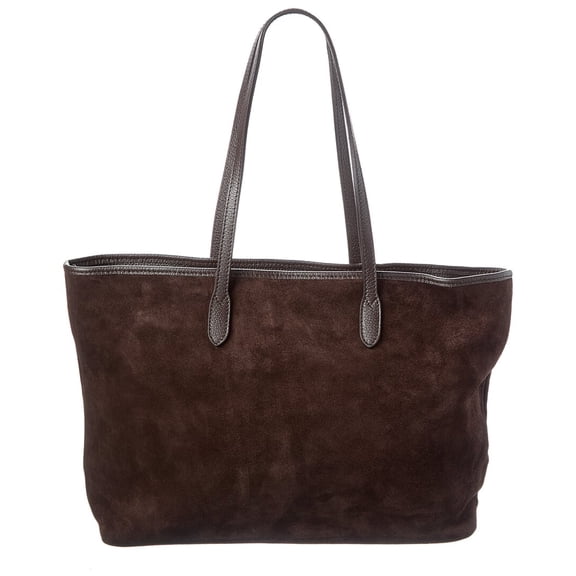 Persaman New York Suede Tote, Brown