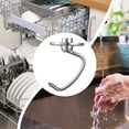 thumbnail image 2 of K45DH Stainless Steel Dough Hook Attachment for KitchenAid 4.5-5 Quart Tilt-Head Stand Mixer,Replacement Parts Bread Hook, Dishwasher Safe, 2 of 8