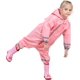 thumbnail image 2 of Traje De Lluvia Para Niños Chubasquero Impermeable En General - Niños Niñas Ropa De Lluvia Chaqueta De Lluvia Chaqueta De Cáscara Suave Poncho De Lluvia Chaqueta De Exterior Para La Escuela, Fútbol, S Namotu LKX-1146-3, 2 of 7