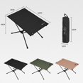 thumbnail image 3 of Splihome Ultra-Lightweight Foldable Camping Table For Outdoor Barbecue and Picnic Army Green, 3 of 8