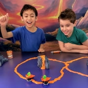 Slime Riders - Slime Toy Race Track Builder with Motorized Rechargeable Car - Draco The Dragon