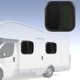 thumbnail image 1 of Aramox RV  600x600mm RV Ventanas Redondeadas Ventana Corrediza de aleación de Aluminio Negro para Caravana Trailer RV ANGGREK Otros, 1 of 8