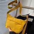 thumbnail image 4 of Bolso Hobo Bandolera para Mujer Con Bolsillo Interior Nailon Sólido, 4 of 9