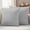 Grey, variant on Solid Pink Outdoor Waterproof Pillow Covers, Romantic Minimalism Abstract Denim Texture Decorative Square Throw Pillowcase Sofa Cushion Sham for Patio/Couch/Chair, 20"x20" 2 Pack