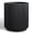 Black, variant on Vucunty Concrete Planter, Round Cement Planter, Vertical Texture, 16 Inch, Large Outdoor Indoor Flower Pot, Black