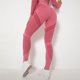thumbnail image 4 of Pantalones deportivos de cintura alta con agujeros y malla para levantamiento de cadera, ajustados, para culturismo, modeladores de base, pantalones de yoga sin costuras, 4 of 6