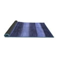 thumbnail image 2 of Ahgly Company Indoor Rectangle Abstract Blue Modern Area Rugs, 5' x 8', 2 of 4