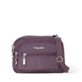thumbnail image 1 of Baggallini Bolso bandolera pequeño con triple cremallera para mujer - Riñonera convertible de 8x6 pulgadas - Ligero resistente al agua, 1 of 1