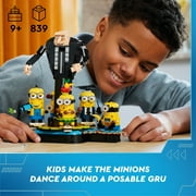 LEGO Despicable Me 4 Brick-Built Gru and Minions Building Set, Minions Toy for Kids, Birthday Gift for Boys and Girls, 75582